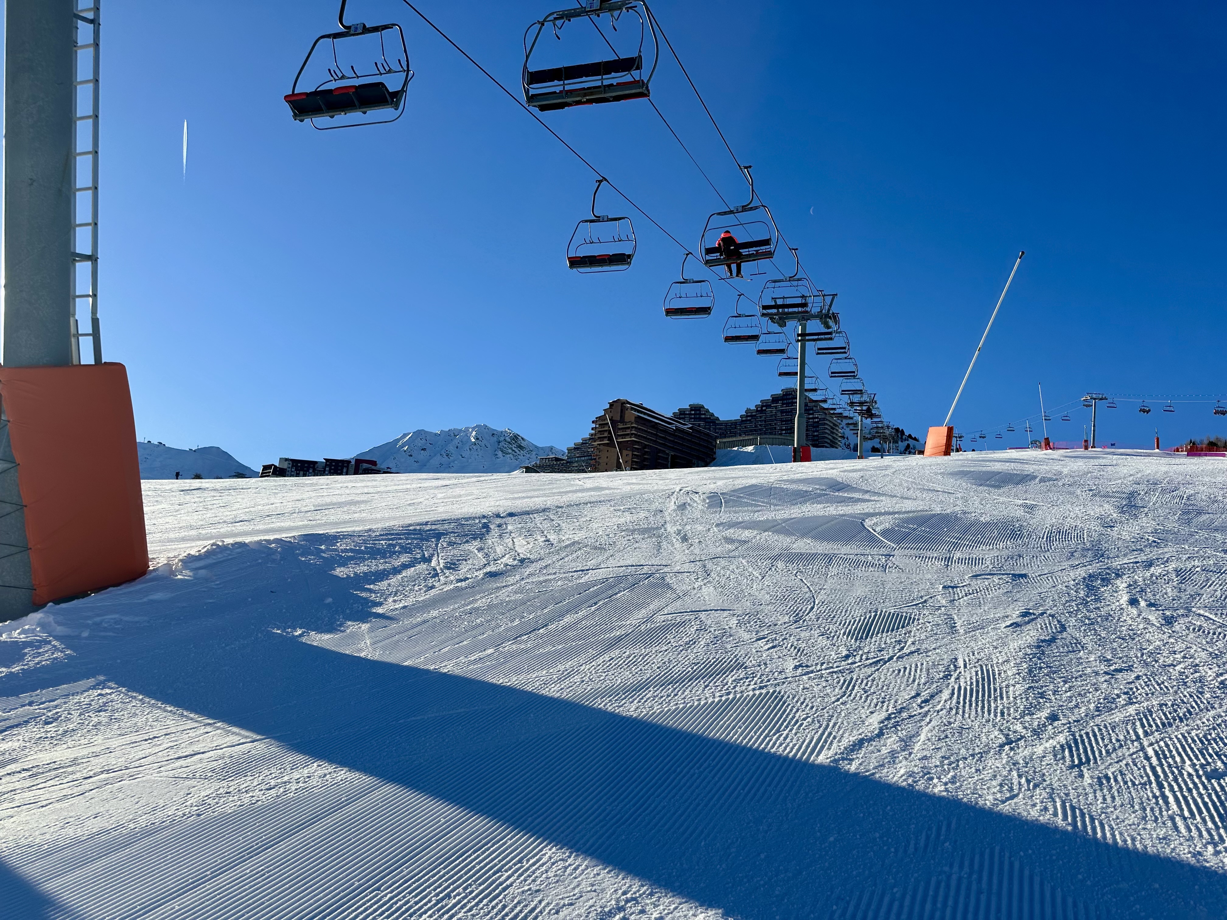 Skilift en pistes